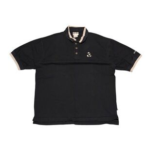 Walt Disney World Men’s Polo Shirt Size Large Black Mickey Mouse